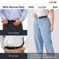 thumbnail image 7 of SUOSDEY Buckle Free Belt for Men Women Elastic Side Belt for Jeans 2 Pack, 7 of 7