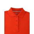 thumbnail image 3 of Smith's American Girls' S/S Polo Shirt Color: orange Size: 4 - 5, 3 of 4