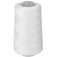 thumbnail image 1 of Fil à Coudre en Coton Bobine Fils de Quilting pour Machine à Coudre 3000 Yards Blanc, 1 of 5
