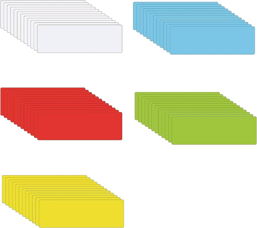 NOGIS Dry Erase Labels (1x3",Pack of 60),Write On