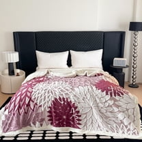 Danhjin Throw Blanket, Weighted Taffeta Lamb Cover Throw for Winter Office Nap, Warm and Cozy Blanket for Couch and Bed, 59" x 78"