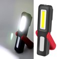 thumbnail image 1 of Luz de trabajo LED COB recargable por USB con linterna portátil de base magnética, 1 of 8
