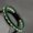 Dark Green, variant on [Colorful Braided Rope] Durable Nylon Cord Adjustable 1pc Braided Rope Bracelet with Magnetic Clasp | Navy Blue, Detachable, Perfect for Couples, Outdoor Sports, and Friendship Gift