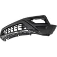 thumbnail image 3 of Front Lower Bumper Cover Fascia For 2018-20 Volkswagen Atlas Block Heater Holes, 3 of 4