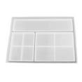 thumbnail image 3 of Crystal Epoxy Resin Tray Mold Classification Storage Box Tray Silicone Mold  New, 3 of 8