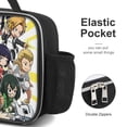 thumbnail image 3 of My Hero Academia Portable Insulated Lunch Bag Lunch Box Bento Bag Picnic Bag Detachable Meal Bag Reusable Lunchbag, 3 of 8