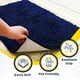 thumbnail image 2 of Muddy Mat® AS-SEEN-ON-TV Tapete para puerta y alfombra para mascotas de microfibra altamente absorbente, área lavable gruesa antideslizante y tapete de baño de chenilla suave para cocina, baño, dormit, 2 of 5