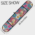 thumbnail image 3 of Dailycode Double Sided Oven Mitt with Loop Heat Resistant Kitchen Long Potholders 7" x 35" Colorful Daisy, 3 of 6