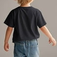 thumbnail image 5 of Kid's Boys Short Sleeve T-shirts Boys Hobby Excavator Print Shirts Pullover Top Round Neck Half Sleeved Blouses Top Childrens Summer Clothes 3-15, 5 of 6