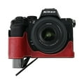 thumbnail image 3 of GadgetCom Coque de Protection en Cuir PU Antidérapante Compatible avec Nikon Z50II Z50 Mark 2 II, 3 of 5