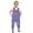 Purple, variant on HUANBAI Kids Boys Girls Chest Waders Youth Fishing Waders With Pocket For Toddler Children Water Proof Hunt & Fishing Waders With Boots Boys Romper&Jumpsuit 2-3 Years