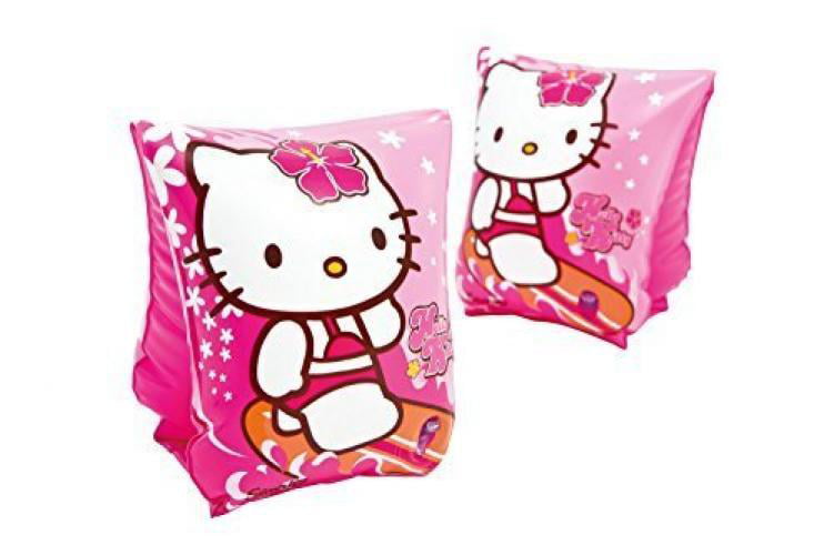 Hello Kitty Deluxe Inflatable Arm Bands Floatation Sleeves for Ages 3 6 for sale online 
