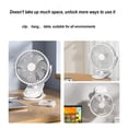 thumbnail image 3 of XGFHYJEH Desk Fan, Box Fan, Small Fan, Box Fans for Home, Desk Fans under $15.00, Small Box Fan, Portable Personal Quiet Electric Fan for Home, Plastic, 3 of 7