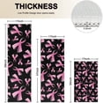 thumbnail image 4 of Pink Breast Cancer Kitchen Rugs Sets Of 3,Kitchen Runner Rugs Non Skid Washable,Decorative Kitchen Floor Mats for Kitchen,Sink,Laundry,17"x30"+ 17"x47" + 17"x59", 4 of 6