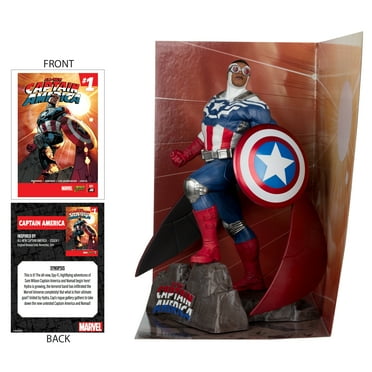 Marvel 1:10th - Action Figure - Captain America - McFarlane Toys