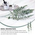 thumbnail image 5 of Frcolor Eucalyptus Artificial Wedding Stems Silk Flower Bouquet Fake Arrangement Centerpieces Picks Decorationfloral Greenery, 5 of 7