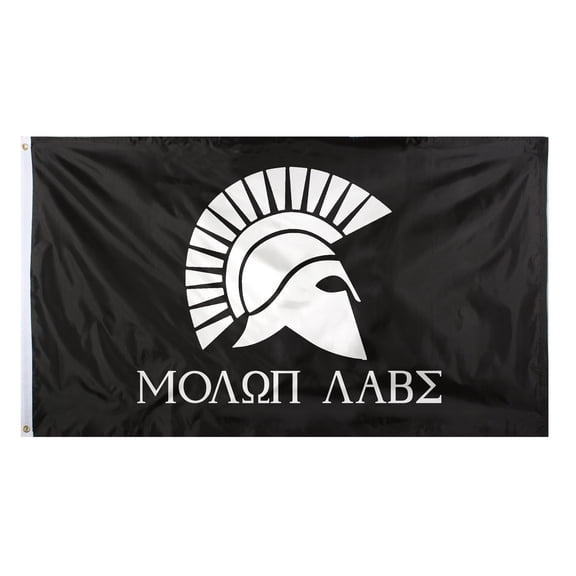 Rothco Molon Labe Flag, 3' x 5'