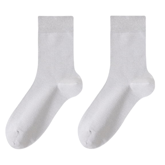 RUISINERY 1Pair Dress Socks for Business Work Casual Socks Wicking Ankle Socks Cotton Boot Socks Work Socks for Men