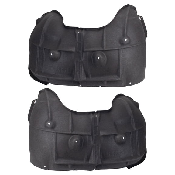 TRQ Front Inner Fender Liner Set Fits Select 2021-2023 Cadillac Escalade Escalade ESV GM1248321 GM1249321