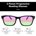 thumbnail image 2 of Grinderpunch Blue Light Blocking Reading Glasses for Men and Women, Retro Computer Readers, 2 Pack - Tortoise, 3.55, 2 of 4