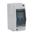 thumbnail image 1 of 1000V 40A IP65 Waterproof DC Disconnect Switch with Transparent Protective Cover, Over-Voltage/Overload/Lightning Protection, Polycarbonate & ABS Construction for Solar PV Grid-Off Systems, Home, RV, 1 of 7