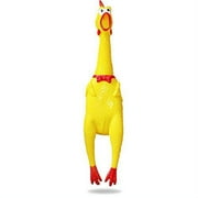 Blink Tree Screaming Shrilling Squeeze Chicken Toy Rubber Squawking Chicken 15 Inches 38 Cm Stress Relief Toy Antianxietydepression Toy Novelty Gag Toys Practical Jokes (1 Pc)