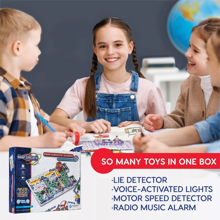電脳サーキット300　Snap Circuits Classic 知育玩具 Snap Circuits Classic | STEM Toy for Kids 8+ | Over 300
