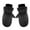 Black, variant on ZPYESWOW Kids Winter Gloves Winter Solid Color Toddler Mittens Waterproof Fleece Lined Snow Mittens for Boys Girls Kids Winter Gloves Kids Warm Ski Mittens Gloves