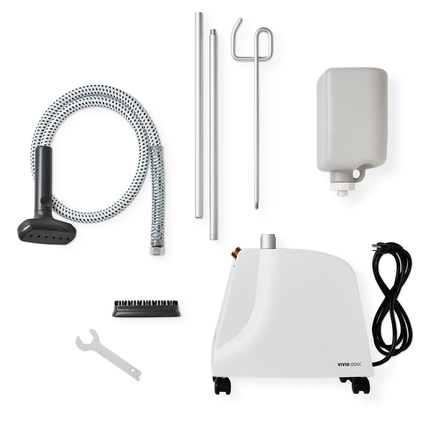 Reliable Vivio 120GC 1 gal Garment Steamer with Fabric Brush, Gray