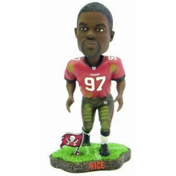 Tampa Bay Buccaneers Simeon Rice Game Worn Forever Collectibles Bobblehead