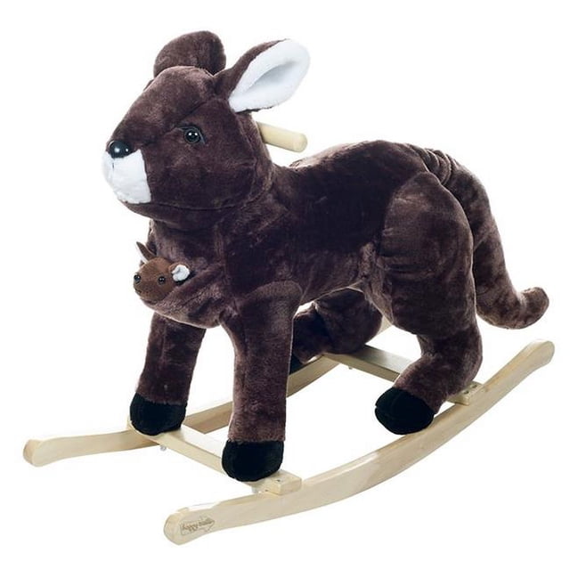 Happy Trails M370057 Happy Trails Rocking Kali the Kangaroo and Little Joey