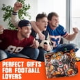 thumbnail image 2 of Cincinnati Throw Blanket, Football Fan Lovers Gifts, Football Gifts for Men Women, Super Cozy Blanket, Blanket 62"x52", 2 of 5
