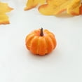 thumbnail image 6 of Simulation Pumpkin,artificial pumpkins for decorating faux pumpkins,Autumn Fake Small Pumpkin Fall Harvest Pumpkin,Simulation Mini Foam Pumpkins DIY Crafts Ornament,Lifelike 6.5x9cm Light Orange, 6 of 8