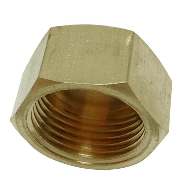 Conector acoplador de accesorios de tubería de latón - Adaptador de manguera (rosca ) DN6-DN25 9.5mm -32mm Dia- Sólido 16mm Cola Adaptador de tapa Accesorios de cobre