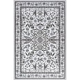 thumbnail image 6 of Balacho Cozy Boho Vintage Floral Area Rug, 4' x 6', Black, 6 of 7