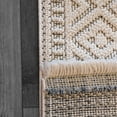 thumbnail image 4 of Dynamic Rugs Seville Ivory/Soft Grey 5X7 Trellis Area Rug, 4 of 4