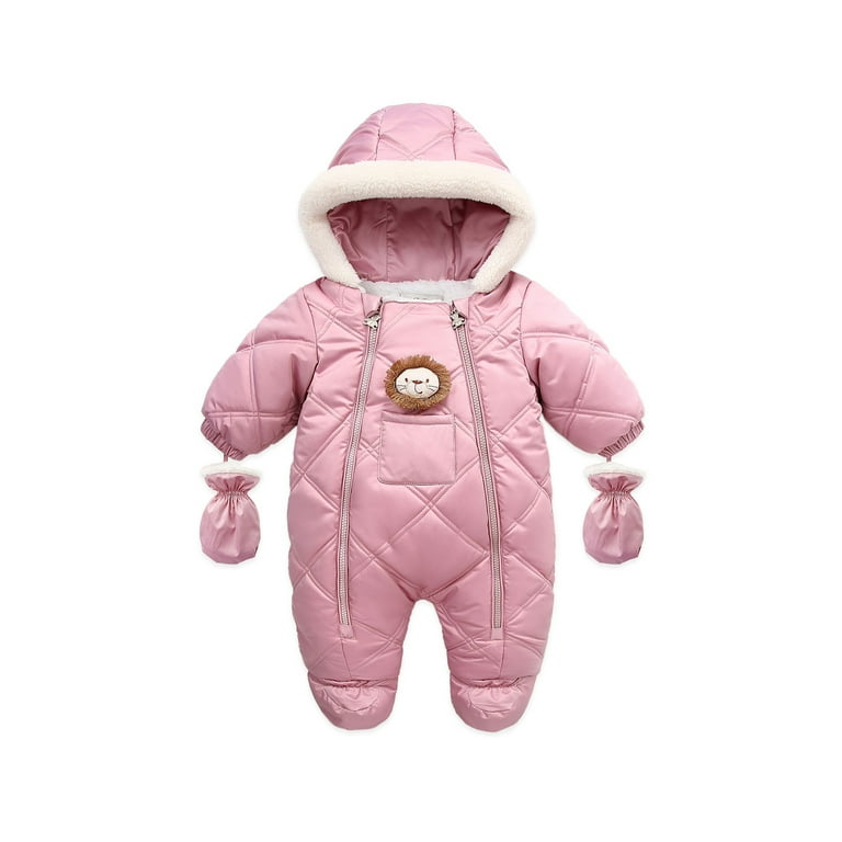 Walmart baby best sale girl snowsuit