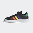 thumbnail image 2 of Tenis Adidas Grand Court 2.0 El HP8914 para Niño color Negro, 2 of 3