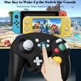 thumbnail image 3 of Bluetooth Gamecube Controller Switch Pro Controller with Wake Up, Motion, Adjustable Rumble, Turbo & Auto Turbo, 3 of 8