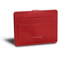 thumbnail image 1 of Lucrin - Porte-Cartes pour 8 Cartes - Rouge - Cuir Lisse, 1 of 3