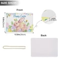 thumbnail image 3 of SKYSONIC Easter Rabbit Welcome Sign Front Door Decor Wall Hanging Plaque Rectangular Door Hanging Sign Porch Decorations for Home Outdoor Indoor Holiday, 3 of 6