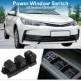 thumbnail image 2 of Interruptor de ventana eléctrica Unique Bargains No.8404002170 para el lado del conductor delantero izquierdo para Toyota Corolla Levin Negro, 2 of 7