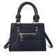 thumbnail image 1 of Bolso de mano para mujer, diseño de cocodrilo, bolso de hombro de cuero PU, elegante embrague (azul) Likrtyny Para Estrenar, 1 of 3