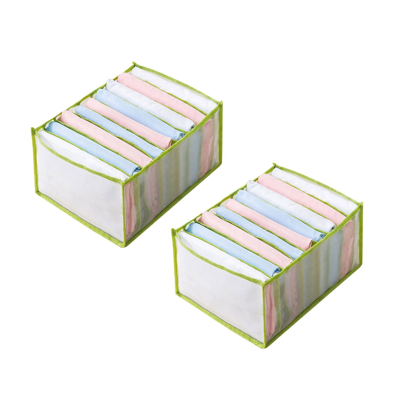 Closet Organizer for Purses Mesh Clothes Storage Box Trouser