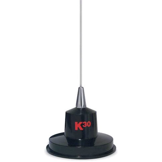 K40 K-30 35-Inch 300 Watts Stainless Steel Magnet Mount CB Antenna
