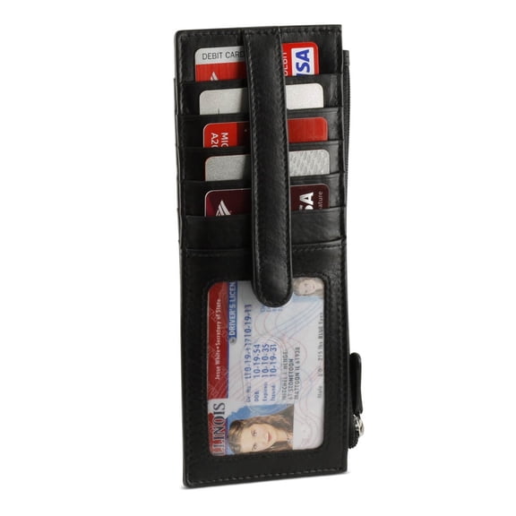 RFID Women's Double Sided Credit Card Wallet