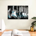 thumbnail image 3 of Elephant Stock Electric Guitars Pop Wall Art - Horizontal Canvas Wall Art - Living Room Wall Decor - Music Canvas - Black And Gray Decor - 12" x 8", 3 of 8