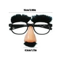 thumbnail image 3 of Pompotops Halloween Costumes Big Nose Glasses Party Performance Props Funny Clowns Glasses For Adults, 3 of 6
