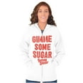thumbnail image 3 of Gimme Some Sugar Daddy Candy Logo Zip Up Hoodie Men's Women's Brisco Brands M, 3 of 6