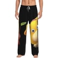 thumbnail image 2 of Lsque Pikmin Print Men's Pajama Pants, Lounge Pant - Comfortable Home Wear,Elastic Waistband, Stylish Design-Small, 2 of 9
